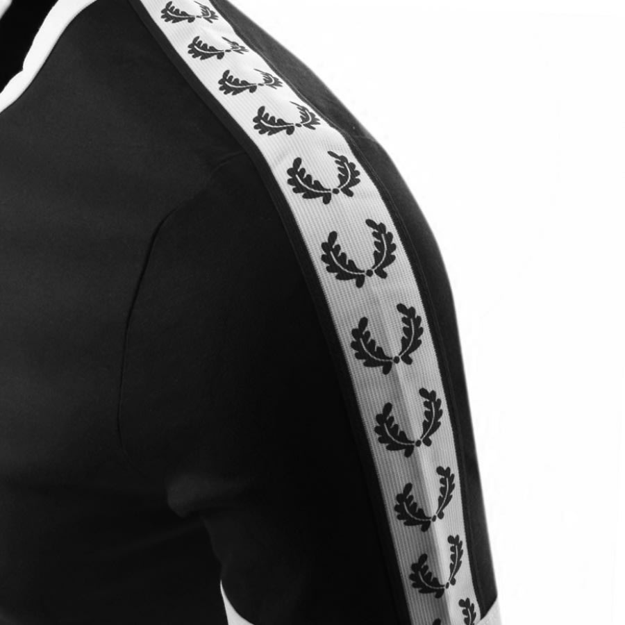 Alternative Image for ProductFred Perry Taped Ringer T Shirt Black3